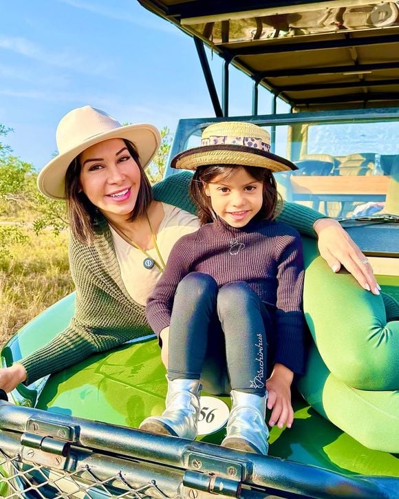 Maira Cardi tem dois filhos, sendo Sophia, fruto do casamento com Arthur Aguiar