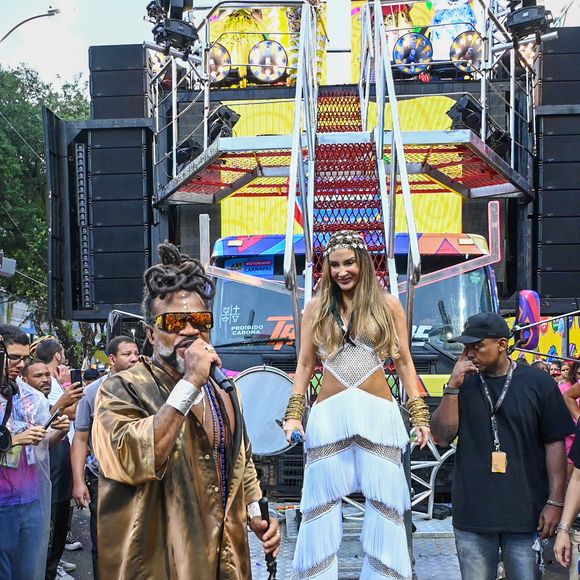 Claudia Leitte protagonizou uma recente polêmica ao alterar versos da canção 'Carangueijo'.