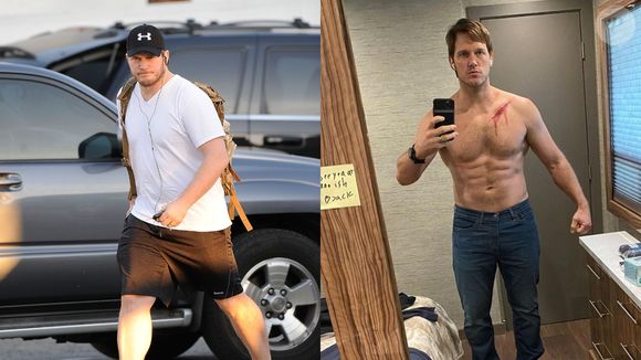Hoje astro de filmes da Marvel, Chris Pratt teve que emagrecer e definir seus músculos para entrar no clube dos super-heróis