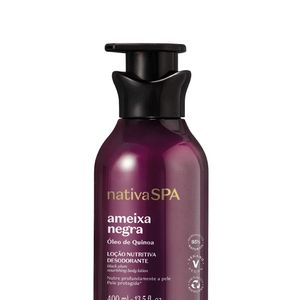 Loção Hidratante Desodorante Corporal Nativa SPA Ameixa Negra (O Boticário) - 400ml | R$ 66,90 - ideal para quem ama perfumação prolongada, a loção corporal hidrata profundamente enquanto deixa na pele a fragrância marcante e sofisticada das ameixas