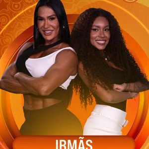 BBB 25: Gracyanne Barbosa e a irmã Giovanna Jacobina serão uma das duplas do reality