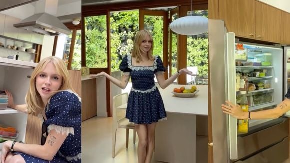 Essa é a cozinha de vó moderna de Isa Scherer, campeã do 'MasterChef Brasil': com fogão de R$ 50 mil, azulejos estampados e cardápios na parede