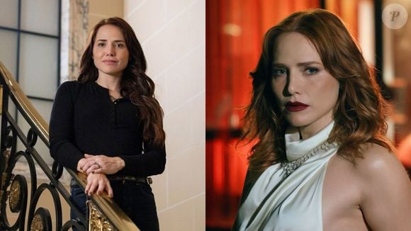 Letícia Colin transforma o visual de Adriana em ‘Quem Ama Cuida’ com cabelo em tom louro acobreado dourado