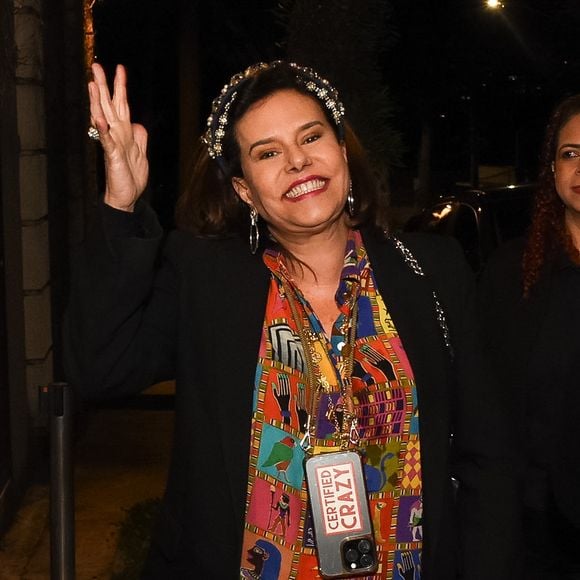 Narcisa Tamborindeguy no after da Fórmula 1