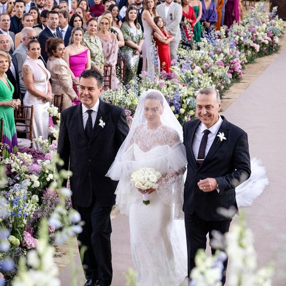 Entre os convidados de Giovanna Lancellotti e Gabriel David estiveram muitos famosos
