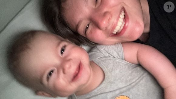 Isabel Veloso deixa o filho Arthur, que acabou de completar 1 ano