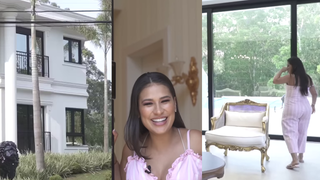 Avaliada em milhões, a mansão neoclássica de Simone Mendes tem 3 andares, elevador, papel de parede Versace e muito luxo