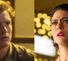 Clarice (Carol Castro) recupera toda a memória com a ajuda de Beto (Pedro Novaes), que entrega os quadros dela escondidos por Juliano (Fabio Assunção)