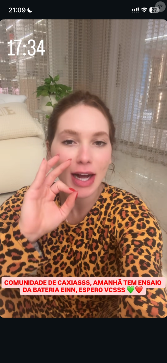 Contagem regressiva para o batuque! Virgínia Fonseca se prepara para voltar à quadra e reencontrar a comunidade da Grande Rio