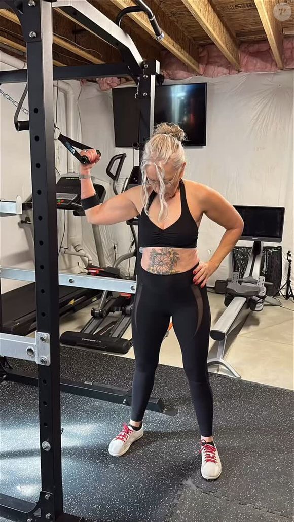Pamela Quayle começou a malhar aos 63 anos