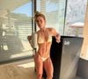 Em fotos publicadas no Instagram, Virgínia apareceu ostentando uma barriga super definida após uma imersão em uma banheira de gelo