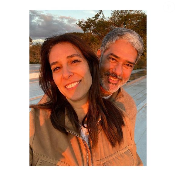 William Bonner tem 17 anos a mais que Natasha Dantas
