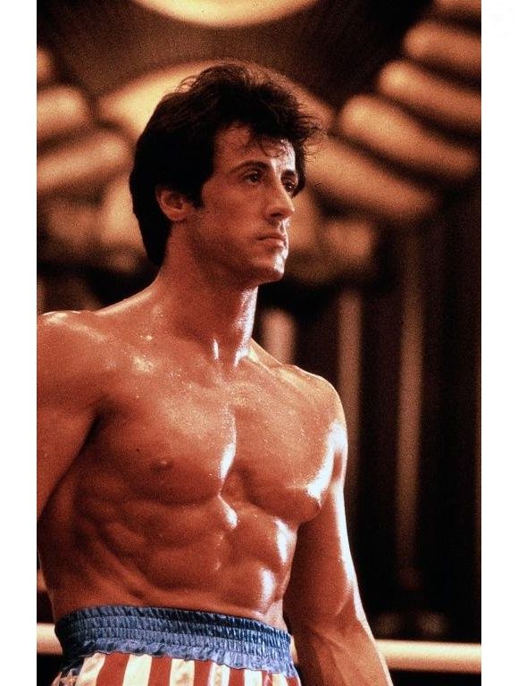 Além da dieta restrita, Sylvester Stallone também recorreu a esteroides para 'bombar' o corpo e ficar melhor em cena