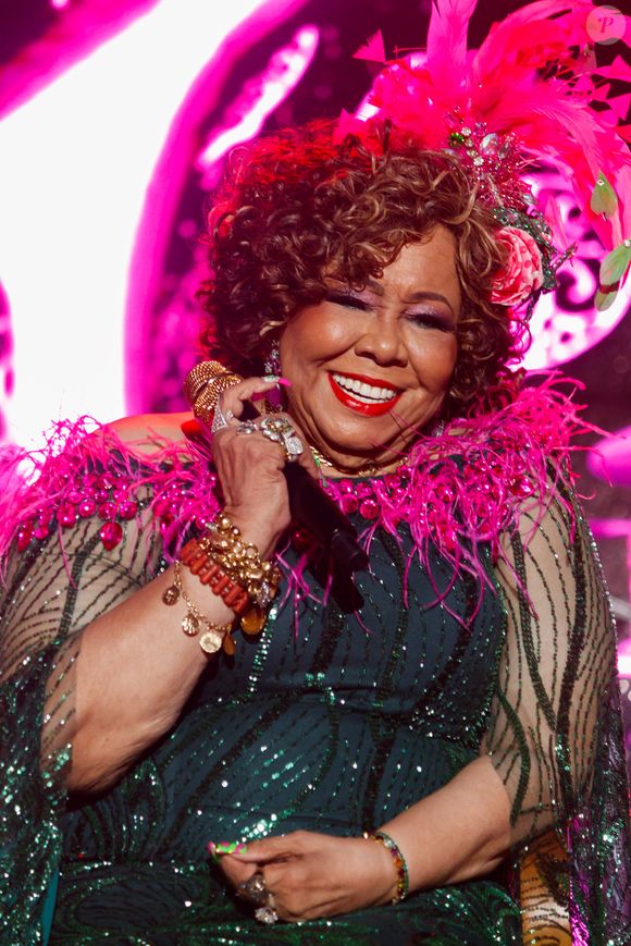 Alcione também foi atração de um camarote na primeira noite do Carnaval de São Paulo