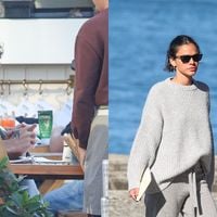 Look comfy cinza com pitada de luxo: Bruna Marquezine aposta no conforto, mas item de R$ 1.629 rouba a cena em novo café da manhã com Shawn Mendes no RJ