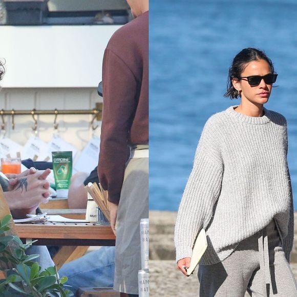 Look comfy cinza com pitada de luxo: Bruna Marquezine aposta no conforto, mas item de R$ 1.629 rouba a cena em novo café da manhã com Shawn Mendes no RJ