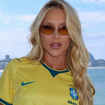 Além de xingamento, Virgínia levou 'bolinha e aviãozinho de papel' no gol de Vini Jr.; entenda!