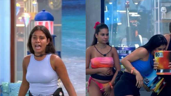 'Você pega e enfia...': depois da Prova do Líder no 'BBB 26', Gabriela joga pulseira do VIP no chão e cai no choro após brigar com aliados