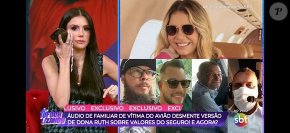 Áudio exclusivo revela que Dona Ruth teve contato com familiares das vítimas, contrariando declaração feita ao 'Fantástico'.