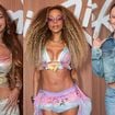 Frio? Brunna Gonçalves, Mari Bridi e mais famosas deixam barrigas à mostra em looks estilosos para o último dia de Rock in Rio. Veja +30 fotos!