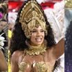 O antes e depois de Evelyn Bastos, rainha de bateria da Mangueira no Carnaval 2026: 21 fotos reúnem de fantasia polêmica a make banhada a ouro 18k