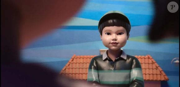 A boneca e seu namorado segurariam as cancelas de frente um para o outro, abaixando quando a música parasse