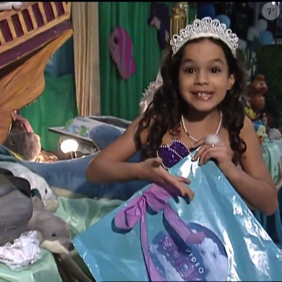 Festa de aniversário de 8 anos de Bruna Marquezine teve cobertura da TV Globo