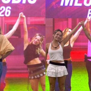 Após colocar Ana Paula Renault em terceiro lugar no pódio do Sincerão no 'BBB 26', tia Milena questiona a presença de Juliano Floss no pódio da amiga