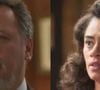 Em 'Garota do Momento', Raimundo (Danton Mello) e Lígia (Palomma Duarte) pensam um no outro em capítulo da semana de 14 a 19 de abril