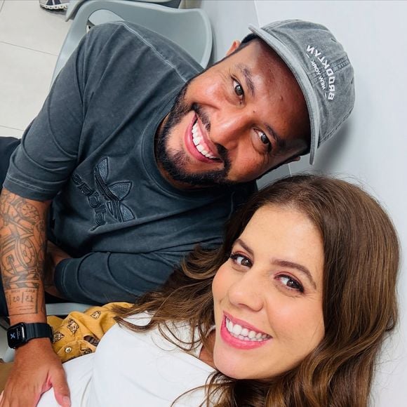 Tati Machado apareceu em foto com o marido, Bruno Monteiro, no primeiro post após a triste perda gestacional
