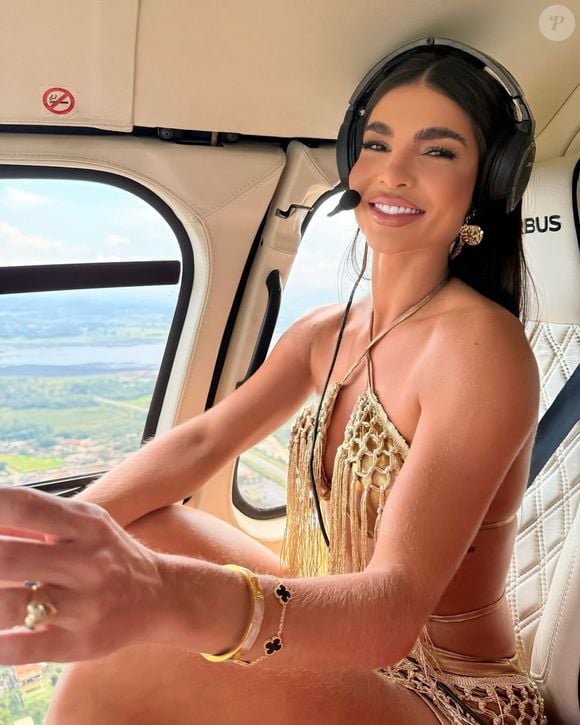 A modelo e ex-miss Francielly Ouriques foi presa e deportada dos Estados Unidos após ser flagrada com uma cartela de Tramal, um analgésico à base de opioide considerado ilegal no país