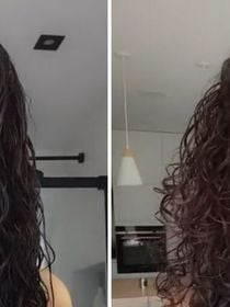 Como transformar cachos rígidos em cachos definidos e com movimento, passo a passo, com um truque super fácil