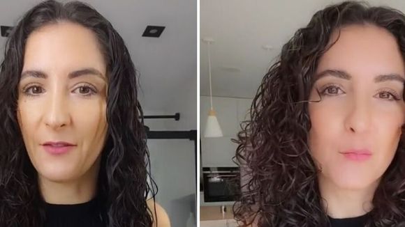 Como transformar cachos rígidos em cachos definidos e com movimento, passo a passo, com um truque super fácil