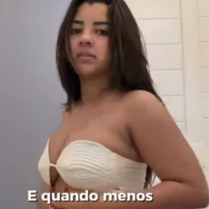 Ary Mirelle antes do emagrecimento: em uma publicação feita nas redes sociais, influenciadora abriu o coração sobre as inseguranças que enfrentou durante o pós-parto, período que costuma ser desafiador para muitas mulheres.