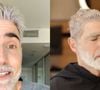 Aos 53 anos, Reynaldo Gianecchini diz 'adeus' ao cabelo e barba grisalhos e deixa a web em choque com transformação; veja antes e depois!