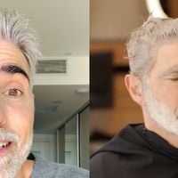 É o Edu de 'Laços de Família'? Aos 53 anos, Reynaldo Gianecchini diz 'adeus' ao cabelo e barba grisalhos e deixa a web em choque com transformação; veja antes e depois!