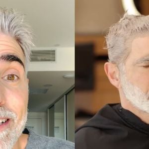 Aos 53 anos, Reynaldo Gianecchini diz 'adeus' ao cabelo e barba grisalhos e deixa a web em choque com transformação; veja antes e depois!