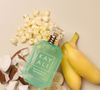 Com banana, coco e baunilha, o luxuoso 'Maui in a Bottle Sweet Banana | 37', da Kayali Fragrances, transforma memórias tropicais em uma fragrância sofisticada que já virou desejo entre apaixonadas por perfumes exóticos