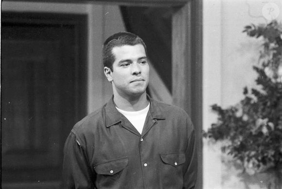 Maurício Mattar na novela 'Lua Cheia de Amor', em 1990