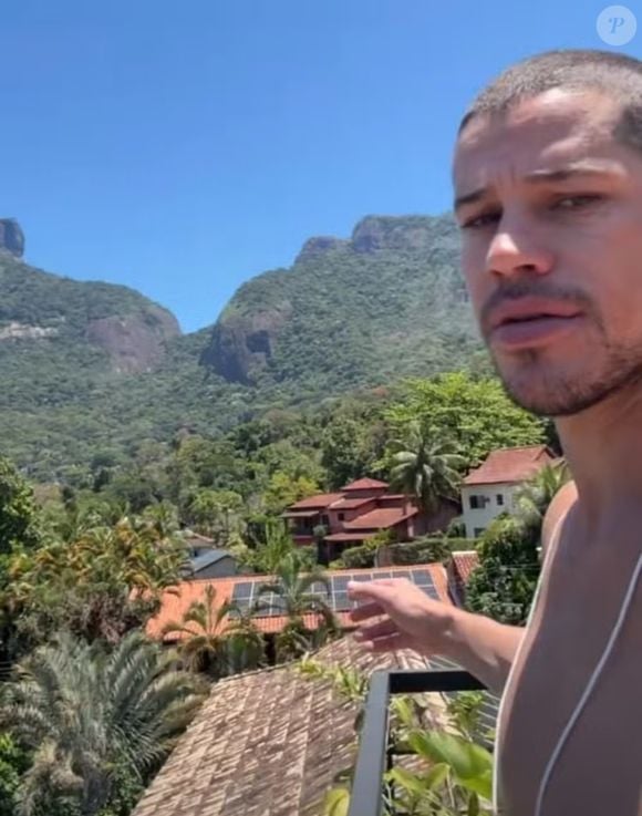 Casa de José Loreto tem uma vista dos sonhos para a Pedra da Gávea, na Floresta da Tijuca