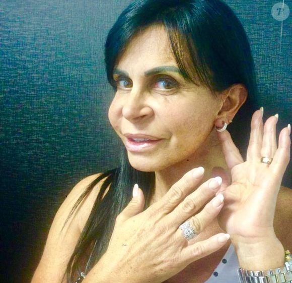 Assim era a aparência natural de Gretchen, sem maquiagem ou filtros