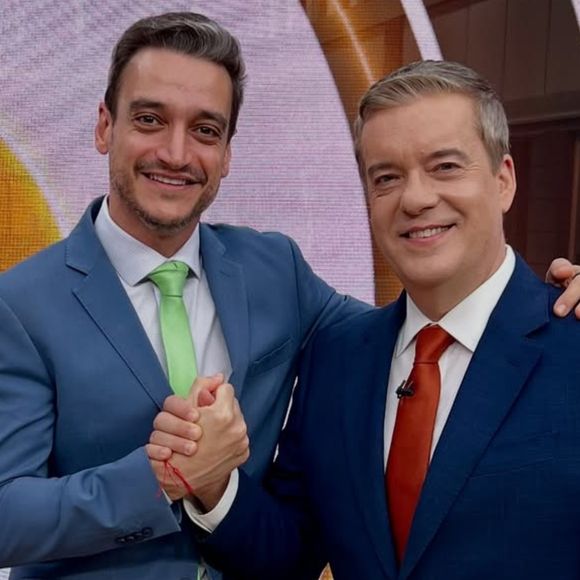Globo provoca crise de ciúmes ao escolher Tiago Scheuer como substituto de Roberto Kovalick no 'Hora 1', diz coluna