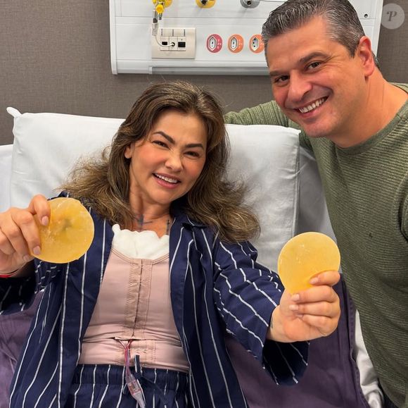 Suzana Alves mostrou o resultado de sua cirurgia de explante de silicone nas redes sociais