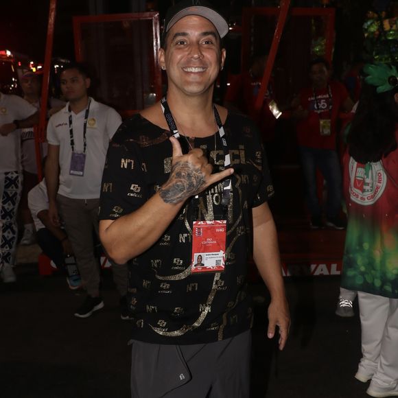 O apresentador André Marques está afastado da TV desde 2022.