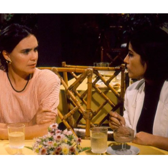 Regina Duarte foi Raquel Accioli na primeira versão de 'Vale Tudo', exibida pela emissora.