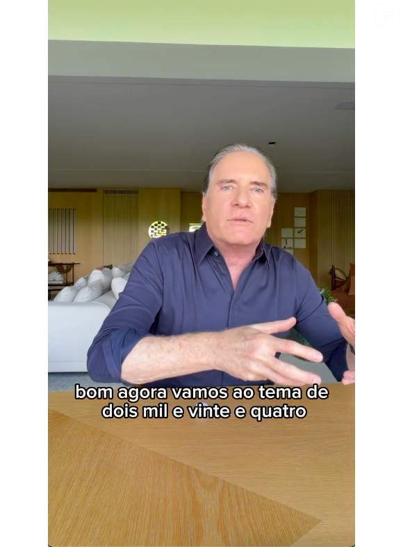 Roberto Justus ainda negou que tenha usado dinheiro ilícito e afirmou que rompeu a parceria quando surgiram as suspeitas de Daniel Vorcaro