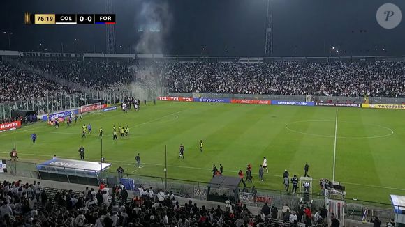 Colo-Colo x Fortaleza pela Libertadores foi paralisado com 24 minutos do segundo tempo; partida pode ir parar na Justiça