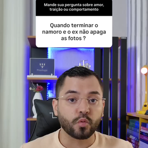 O psicólogo Renan Santana, especialista em casais com foco na superação de traições, destaca que observar a postura da pessoa tem muito mais relevância do que se apegar a feeds