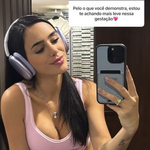 Bruna Biancardi assumiu que está mais leve nesta segunda gestação