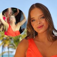 'Dei a vida e consegui': Rafaella Justus pega o buquê no casamento da irmã e vídeo de tombo diverte a web. Veja!